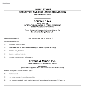 Understanding Proxy Statements (Form DEF 14A): A Comprehensive Guide Understanding Proxy Statements (Form DEF 14A): A Comprehensive Guide