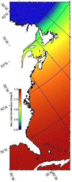 US East Coast Sea Level Rise: The Role Of Slowing Ocean Currents US East Coast Sea Level Rise: The Role Of Slowing Ocean Currents