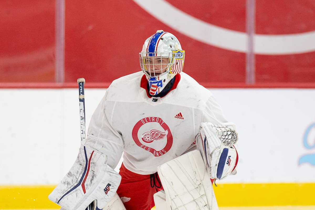 Vegas Victory Dims Red Wings' Playoff Prospects Vegas Victory Dims Red Wings' Playoff Prospects