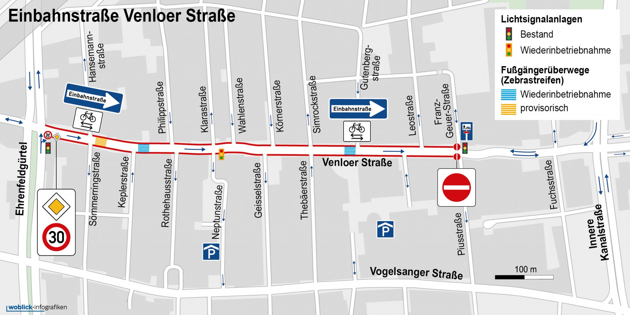 Venloer Straße In Köln-Ehrenfeld: Bleibt Sie Einbahnstraße? Venloer Straße In Köln-Ehrenfeld: Bleibt Sie Einbahnstraße?