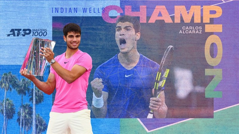 Vô Địch Indian Wells: Thần Đồng 17 Tuổi Người Nga Tạo Nên Lịch Sử Vô Địch Indian Wells: Thần Đồng 17 Tuổi Người Nga Tạo Nên Lịch Sử