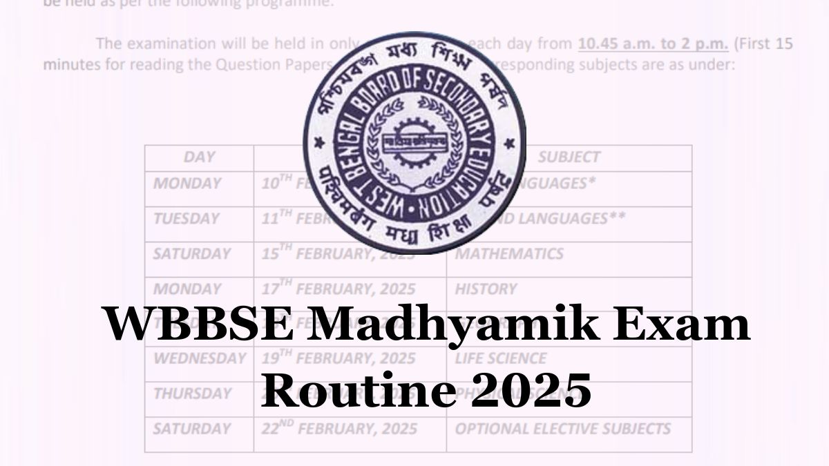 West Bengal Board Madhyamik Merit List 2025 West Bengal Board Madhyamik Merit List 2025