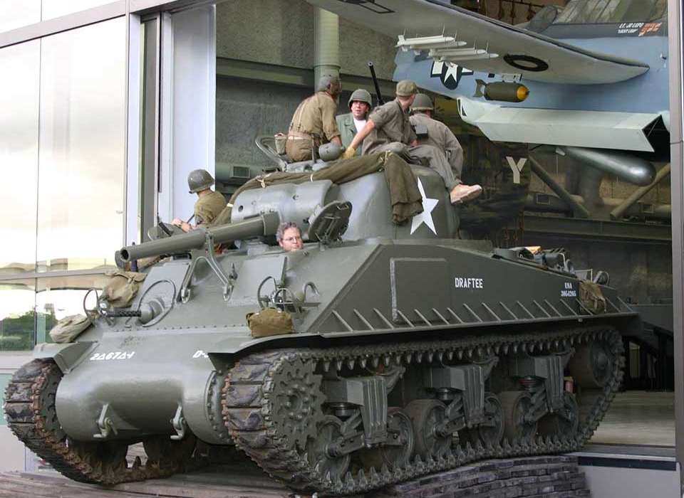 WWII Veteran's Sherman Tank Crushes Tesla: 98-Year-Old's Remarkable Feat WWII Veteran's Sherman Tank Crushes Tesla: 98-Year-Old's Remarkable Feat