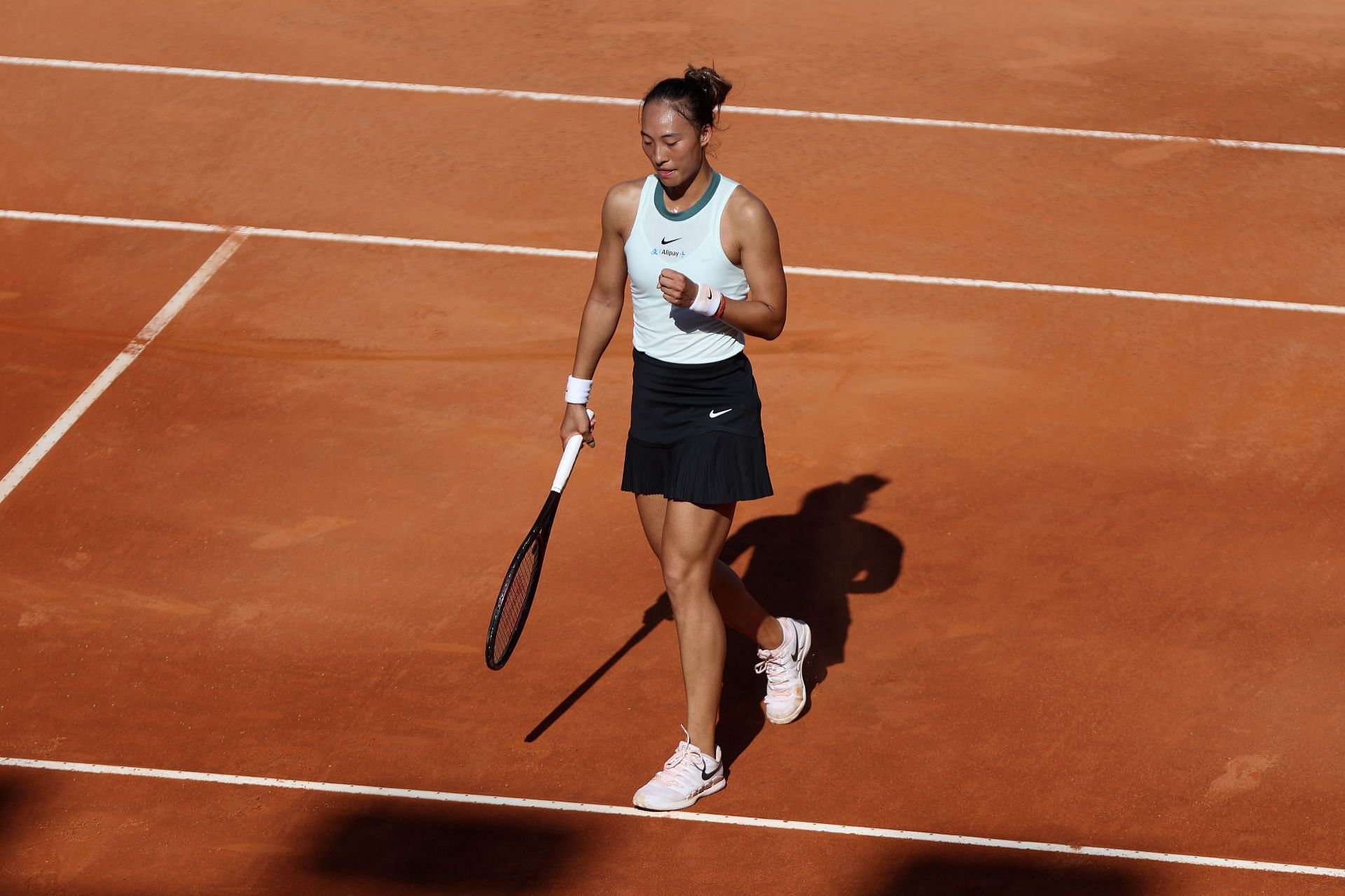 Zheng Qinwen's Semifinal Showing At The Italian Open Zheng Qinwen's Semifinal Showing At The Italian Open