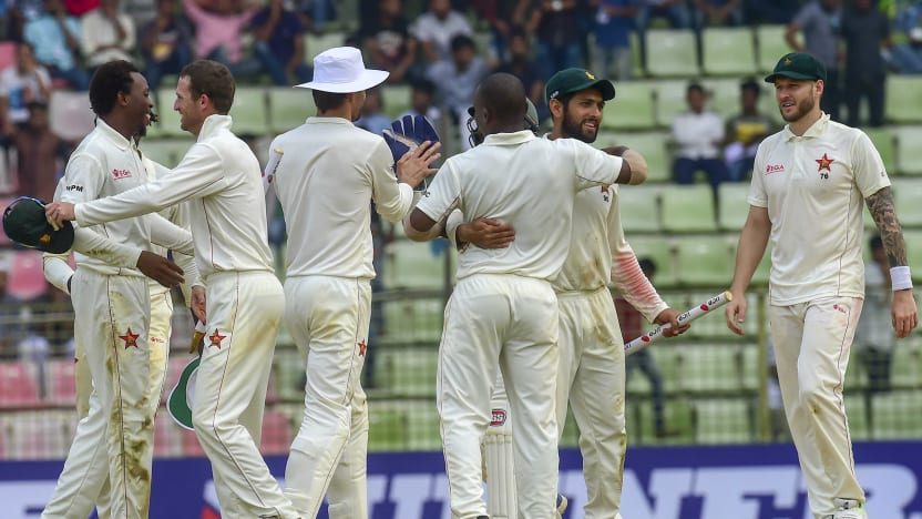 Zimbabwe's Historic Test Win: Edge Past Bangladesh Zimbabwe's Historic Test Win: Edge Past Bangladesh