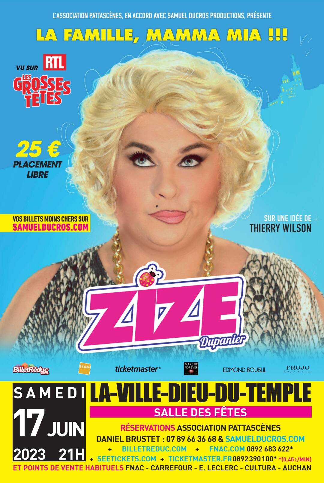 Zize, Humoriste Transformiste : Spectacle À Graveson Le 4 Avril (100% Marseillaise) Zize, Humoriste Transformiste : Spectacle À Graveson Le 4 Avril (100% Marseillaise)